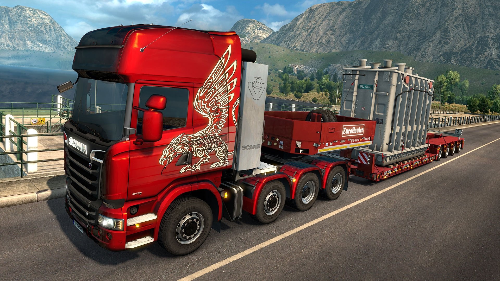Enjoy playing the game by downloading Euro truck simulator 2