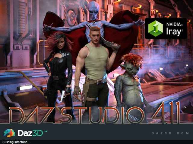 Download DAZ Studio Pro – Full v4.12.0.86 Character Drawing Program
