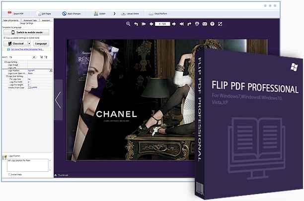 Download Flip PDF Professional – Full v2.4.10.1 Create Magazine PDF Catalog